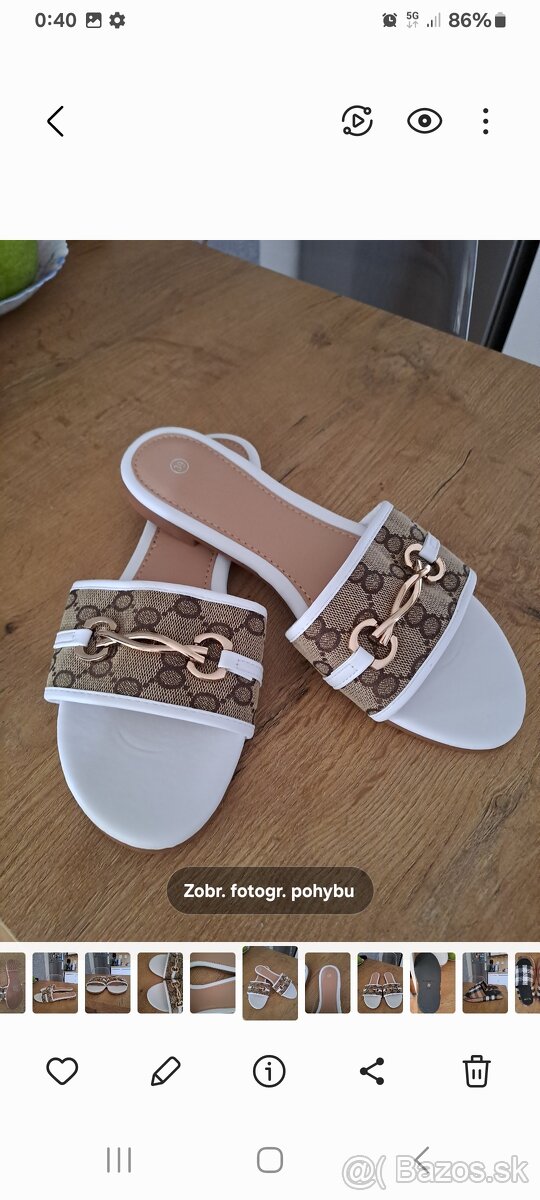 Nove topanky, slapky