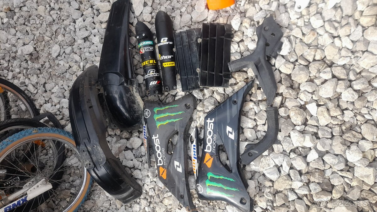 Plasty na KTM motorku/dve sady