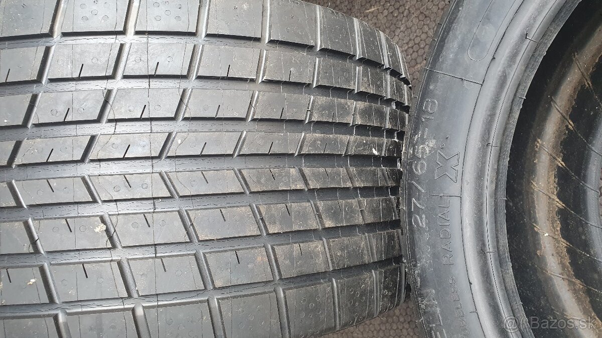 Zavodne 18" pneu MICHELIN PIRELLI WET NA PREDA