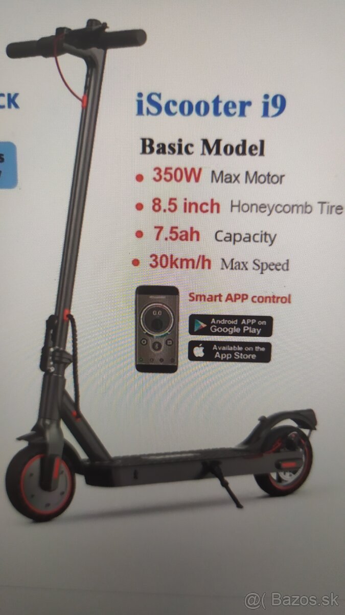 Predám novú elektro kolobezku