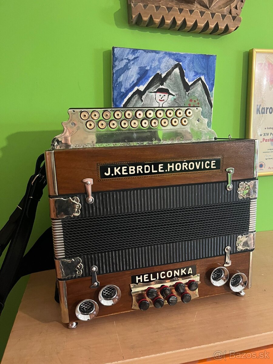 Heligonka kebrdle cf