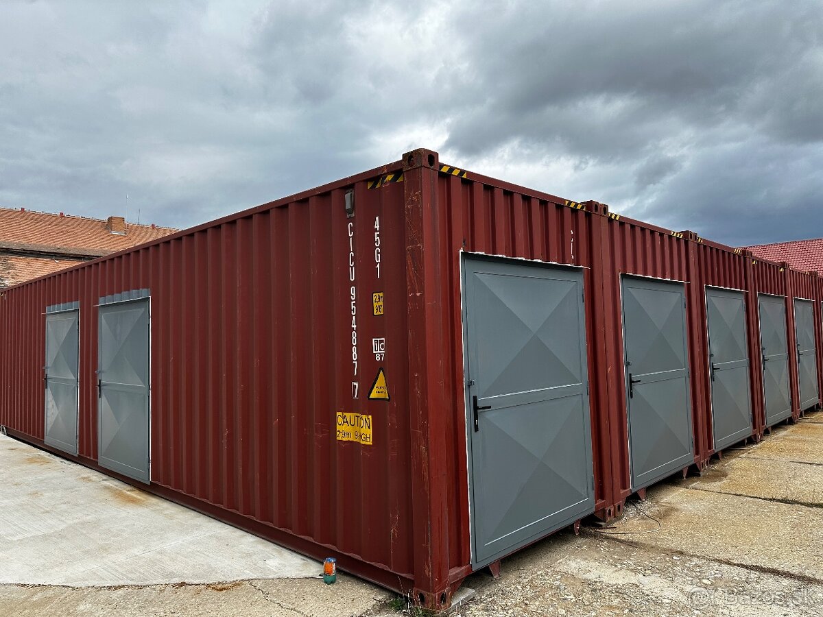 Prenájom skladovacích jednotiek 6m2-8m2  Kaplna okr.SENEC