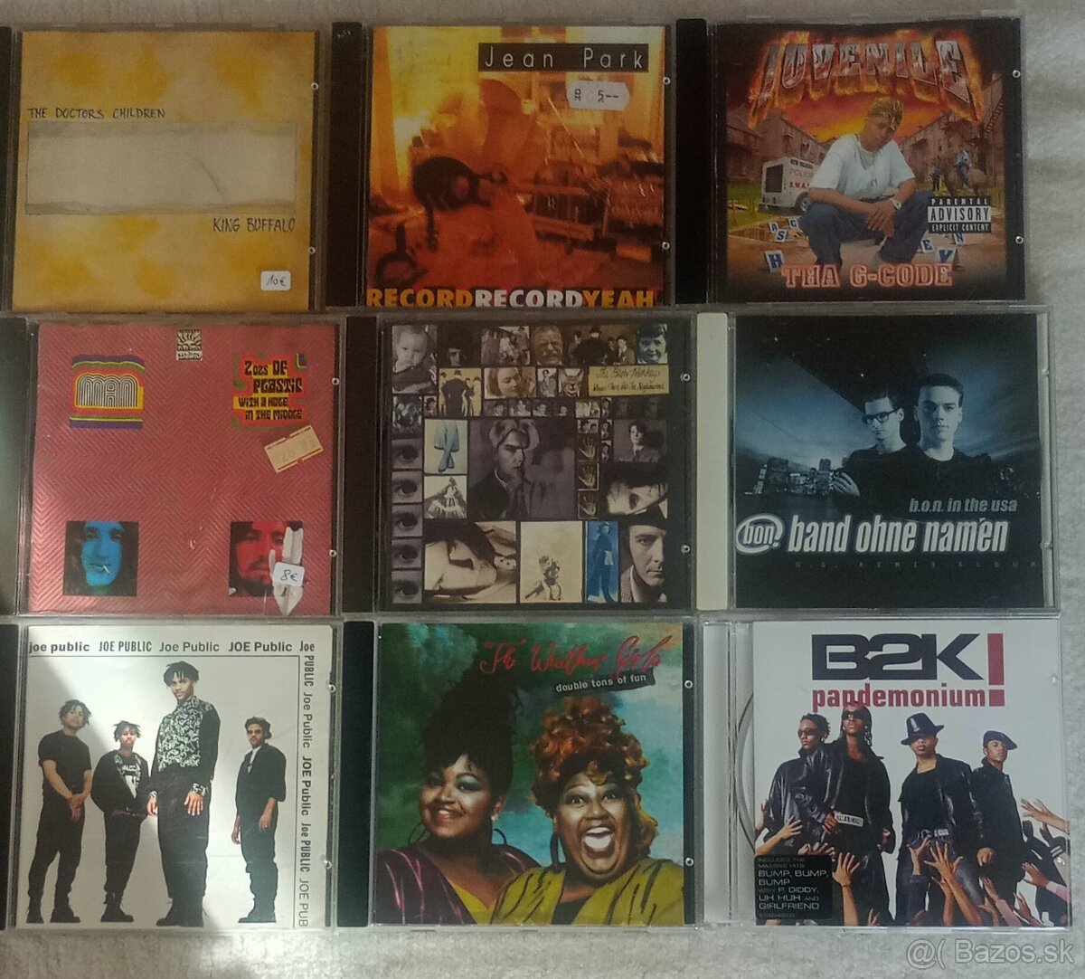 CD albumy balik