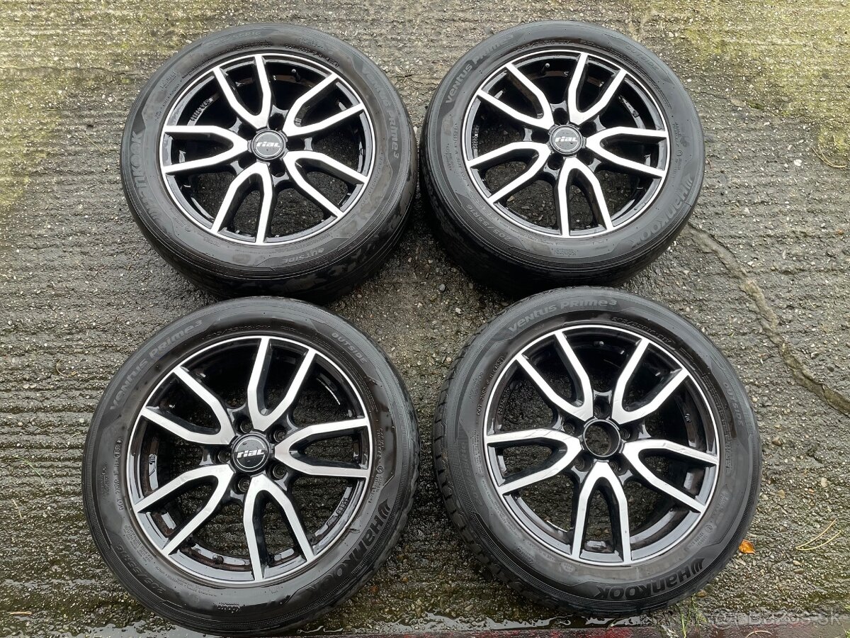 16" Letní alu kola Rial 5x112