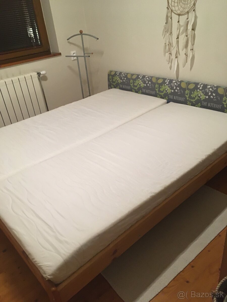 2 ks matrace 200x90x12