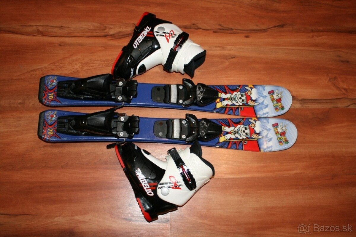 lyže head Zajkova Patrola 70 cm , lyžiarky Dalbello