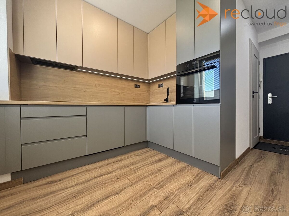 1 - izbový úplne prerobený byt s balkónom na prenájom.