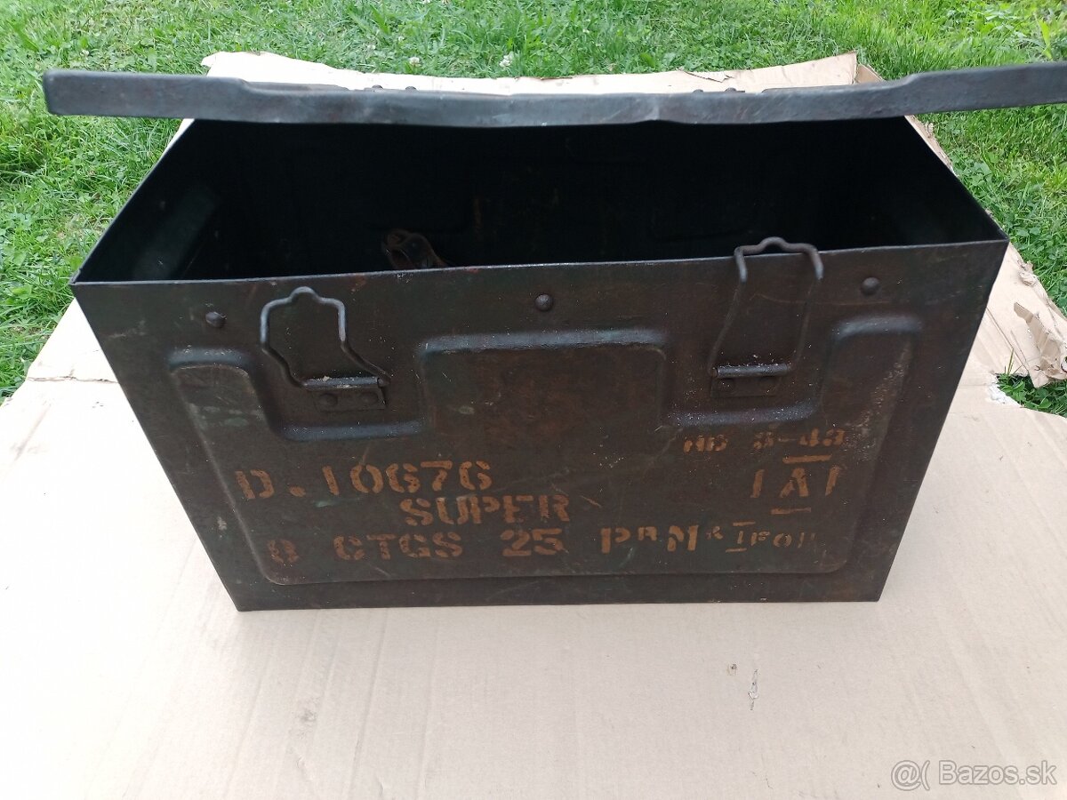 sumky + muniční bdna + boty + čištění...