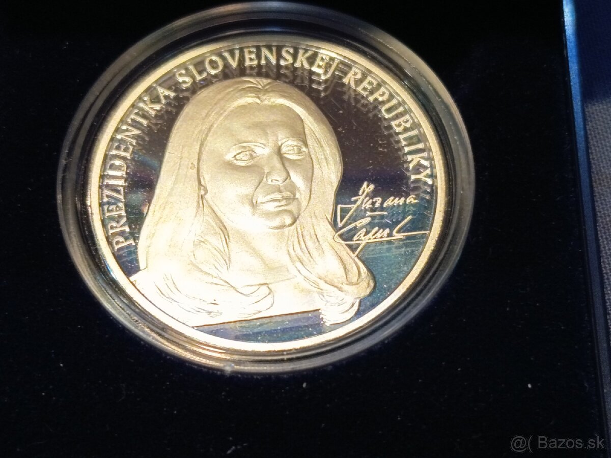 Predám medailu Zuzana čaputova