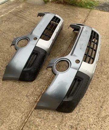 predni naraznik skoda yeti yety spoiler chrom