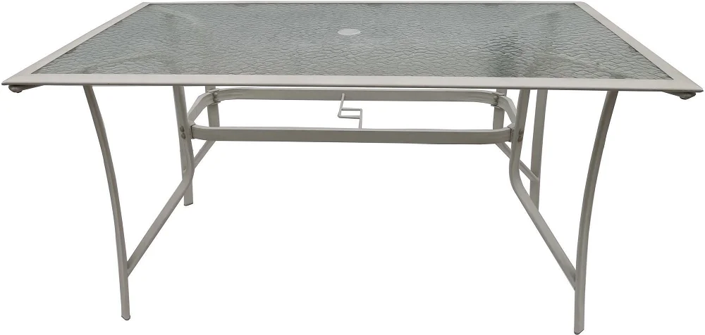 NOVÝ Sklenený stôl 150x90 cm - zabalený