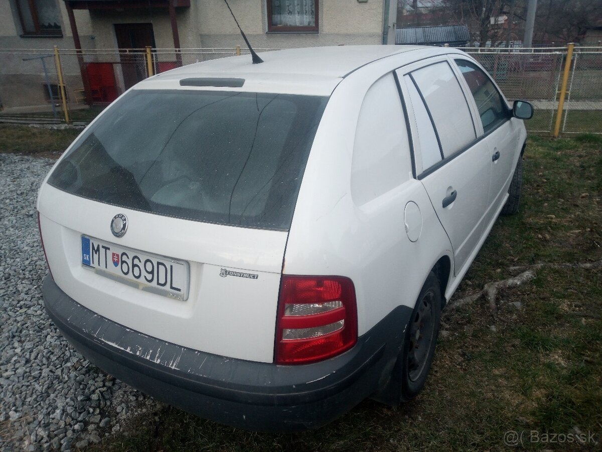 Rozpredám ŠKODA FABIA PRAKTIK 1.2 HTP