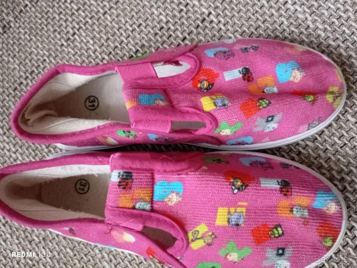 Dievčenské papučky
