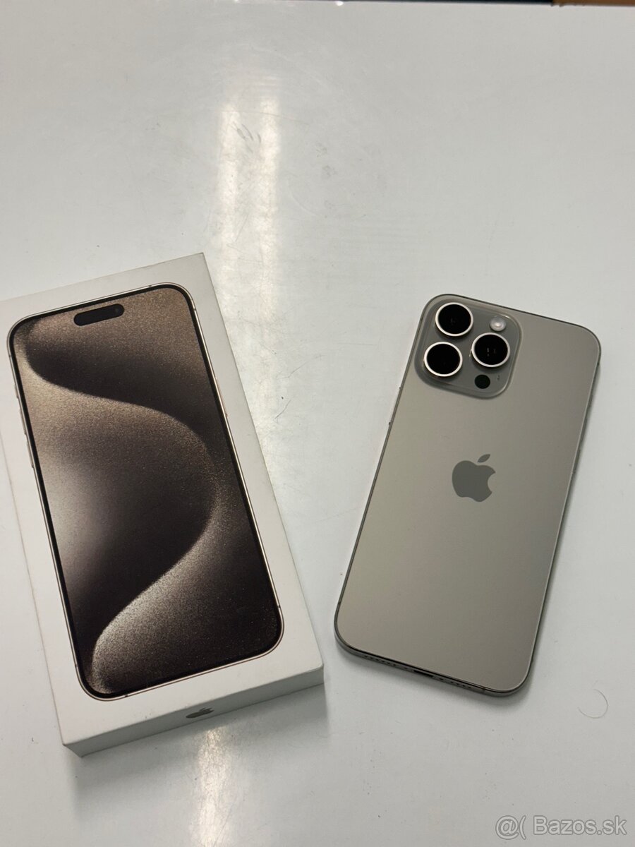 iPhone 15 Pro Max 256gb Natural Titanium