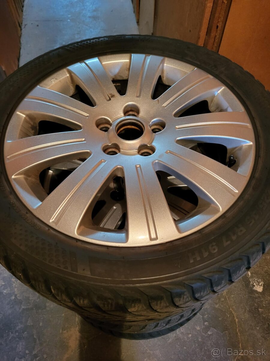 5x112 R17, zimné pneumatiky KUMHO 225/45 R17