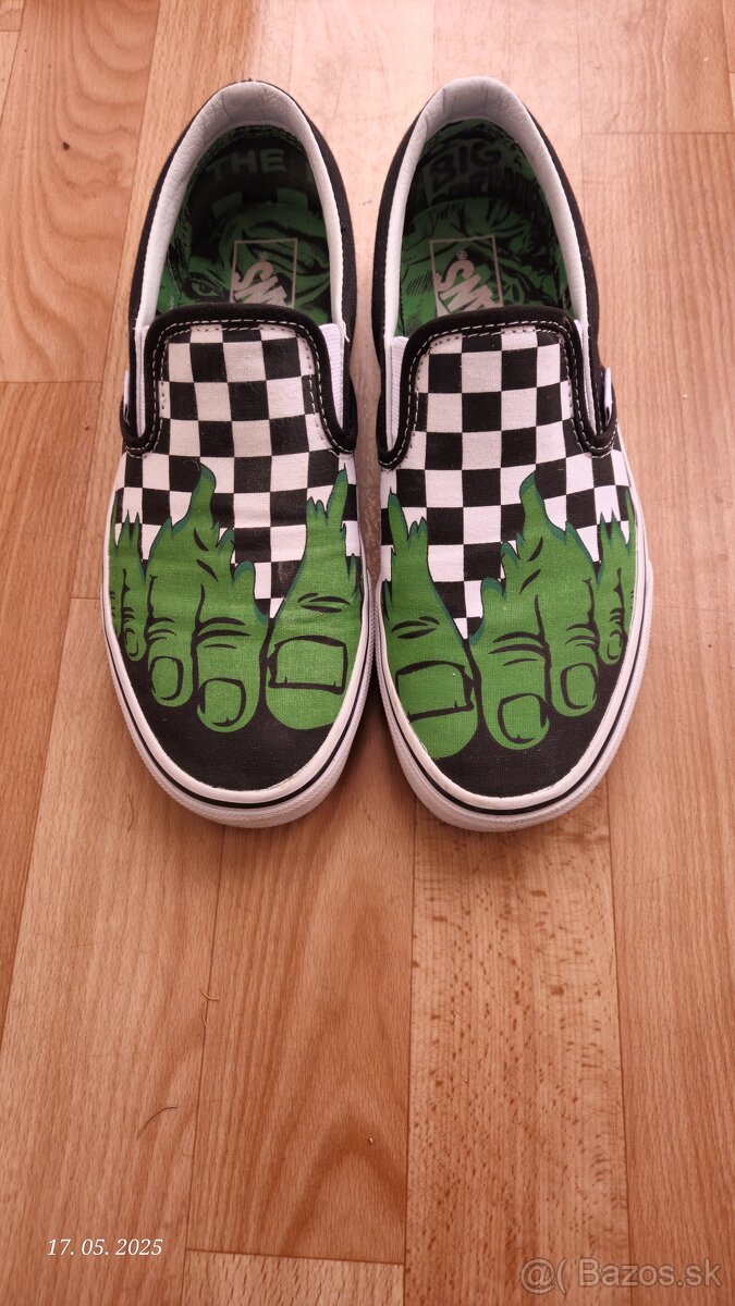 Vans tenisky nazúvačky, našuchovačky