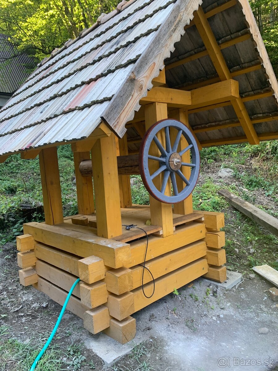 Predam prístrešok na studňu