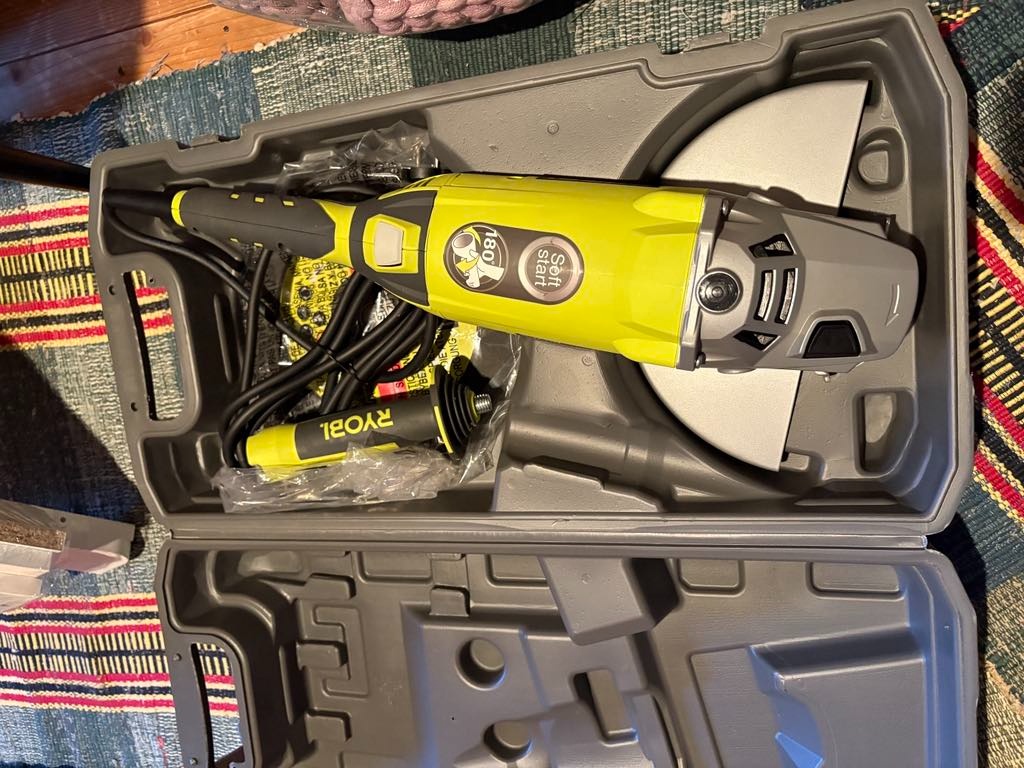 Uhlová brúska RYOBI EAG2000RS, 2000 W, 230 mm