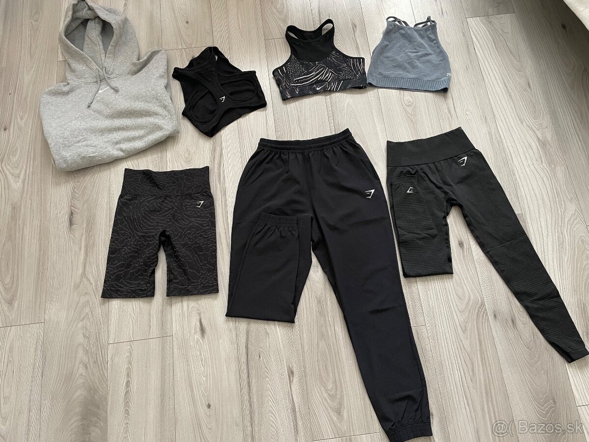 Športové oblečenie Gymshark/Nike vo výbornom stave