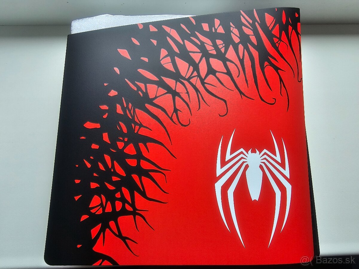 Spider-man krytovanie na Playstation 5 slim disková verzia.