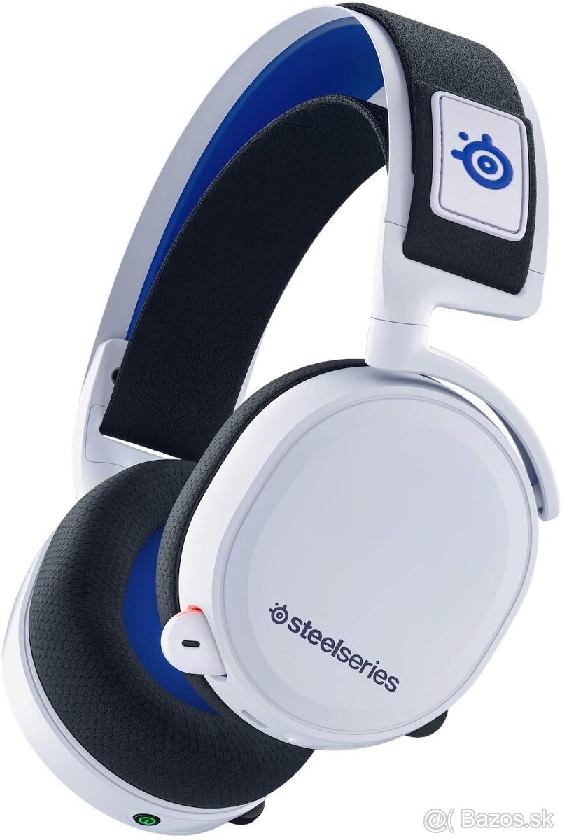 SteelSeries Arctis 7P - biele + stojan na slúchadlá HS1
