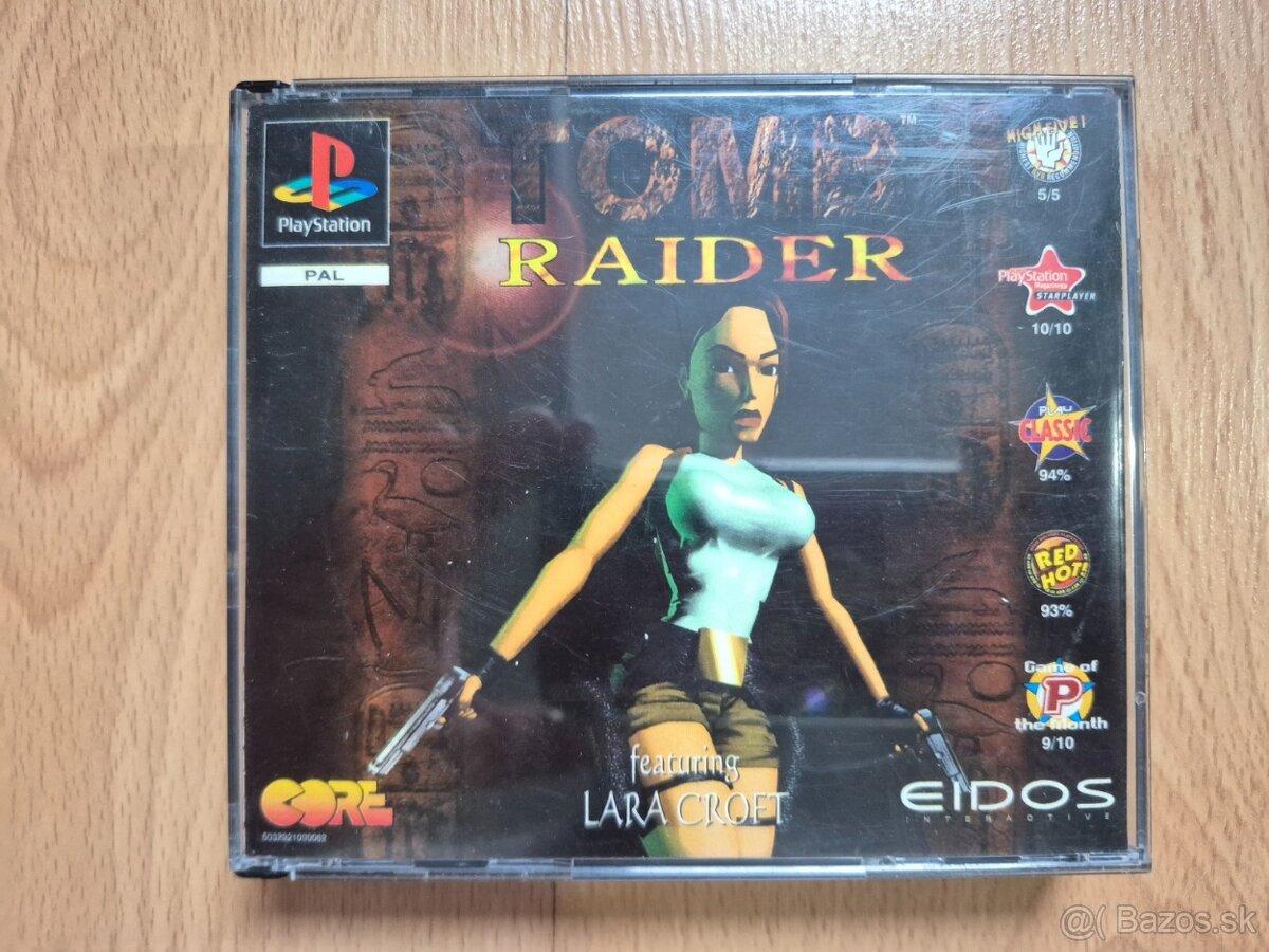 Predám hru na PS1 Tomb Raider