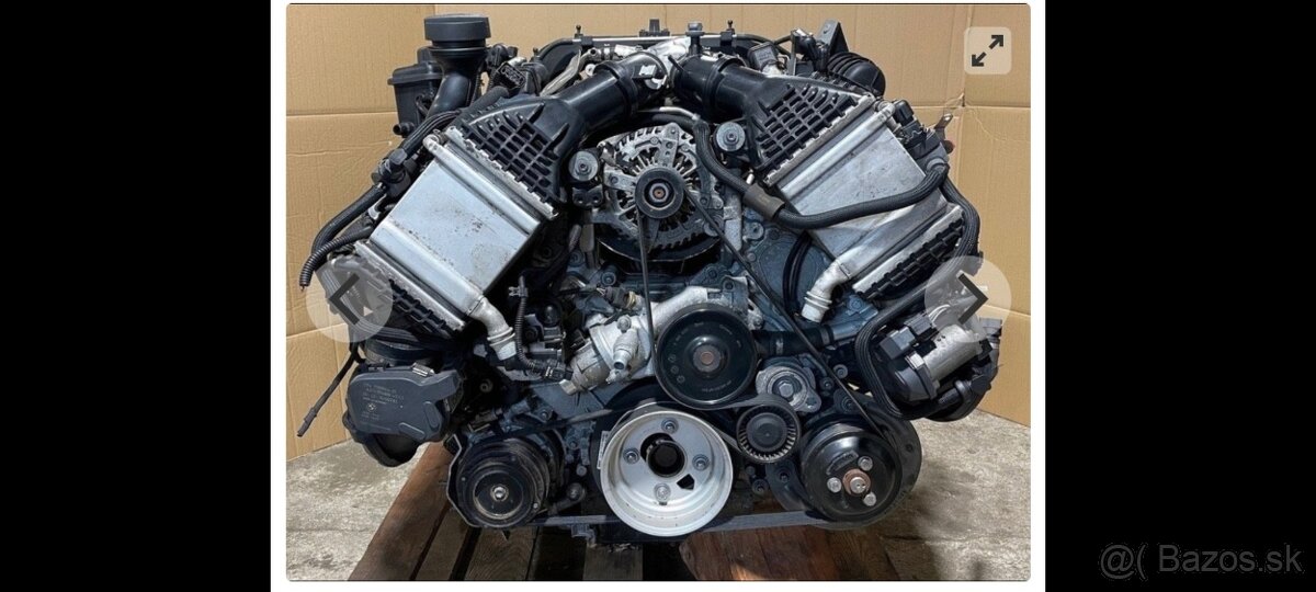 PREDÁM KOMPLET MOTOR BMW S63B44B NA NÁHRADNÉ DIELY