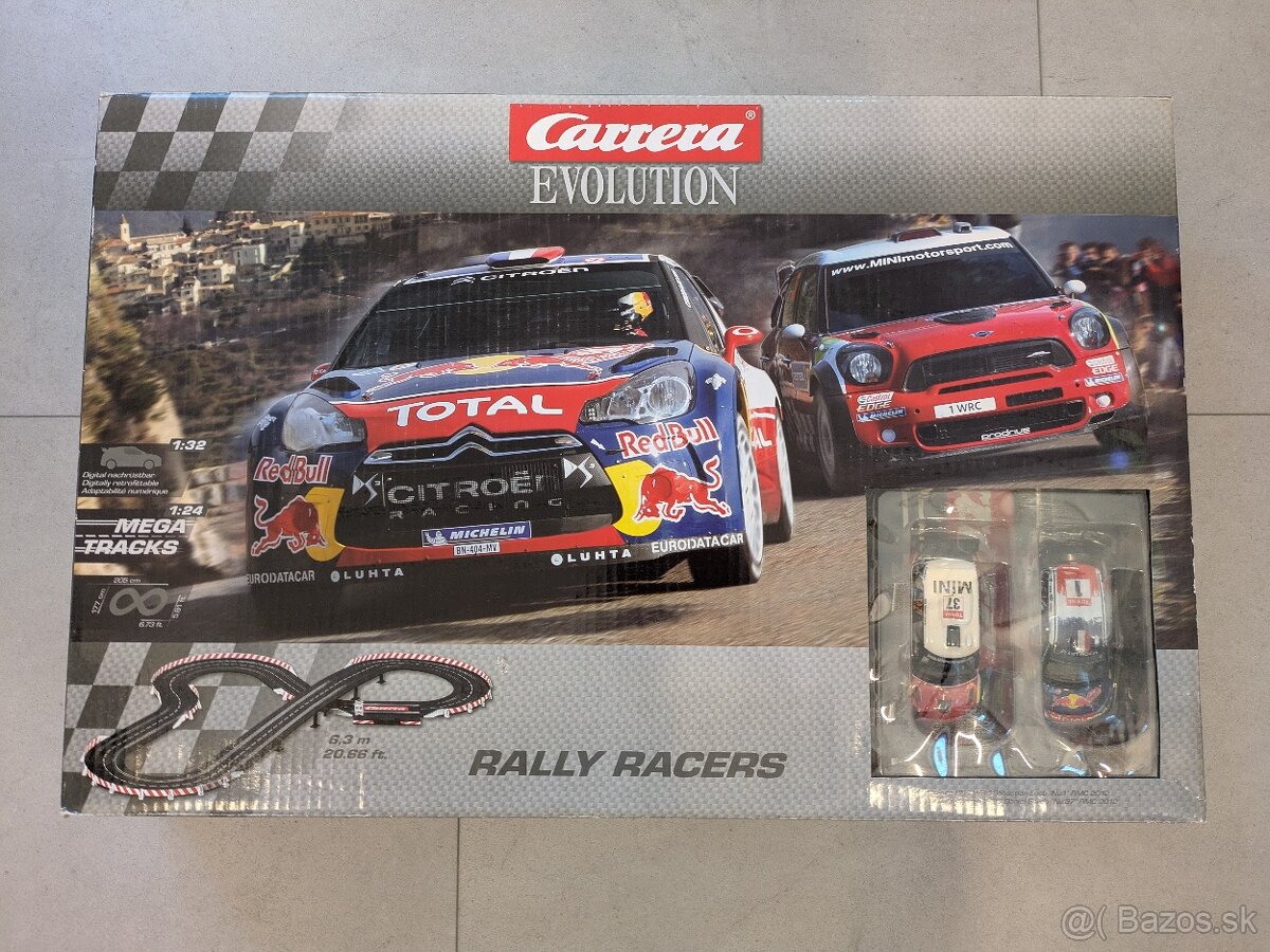 Autodráha Carrera Evolution - Rally Racers (25188)