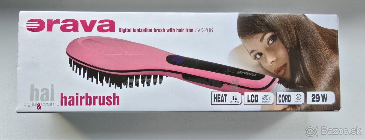 Orava antistatická keramická kefa/žehlička

