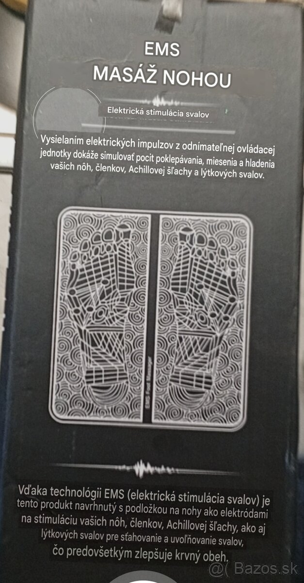 🛒 Na predaj – EMS masáž nôh nové