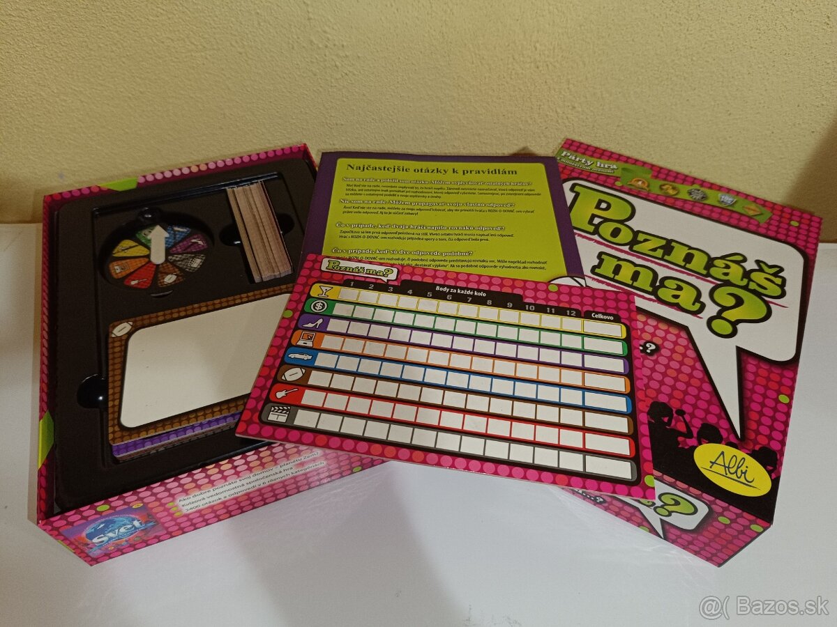 Spoločenská hra Poznáš ma?