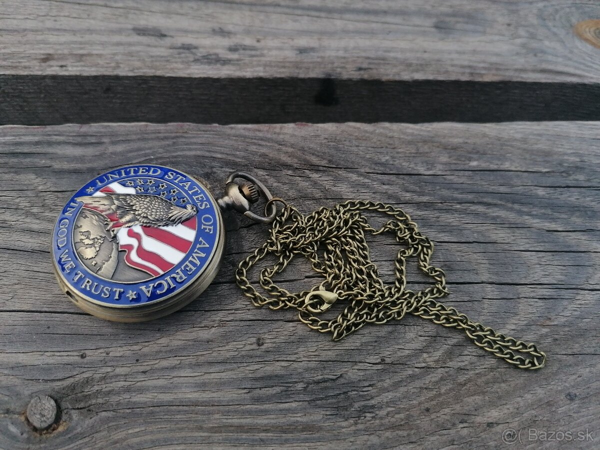 Orol- USA vreckové hodiny