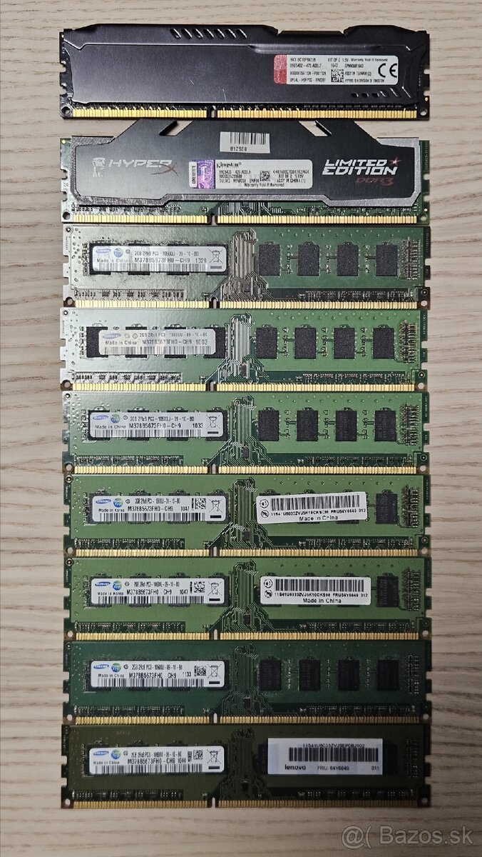 11ks 2GB DDR3 pamate do PC