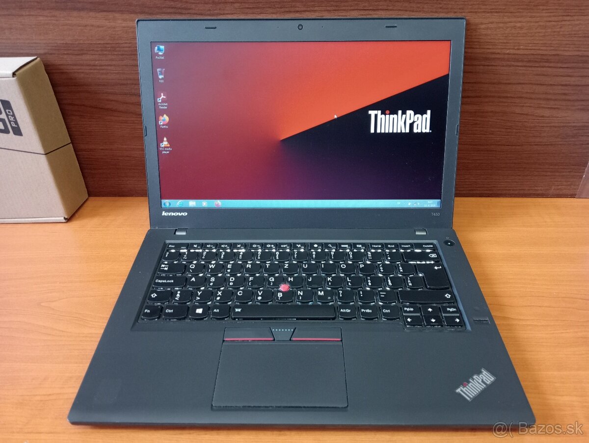 Lenovo Thinkpad T450 , Windows 7 , Intel core i5 , 8gb ram