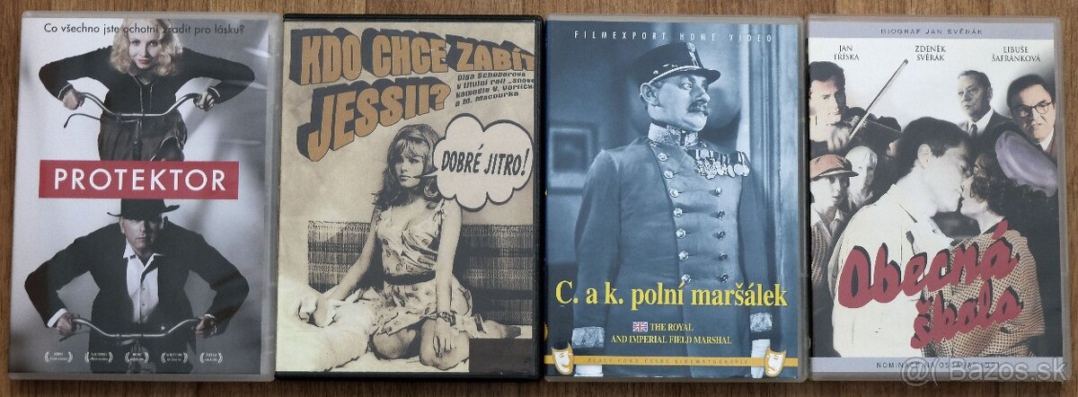 DVD FILMY (české 2,- €)