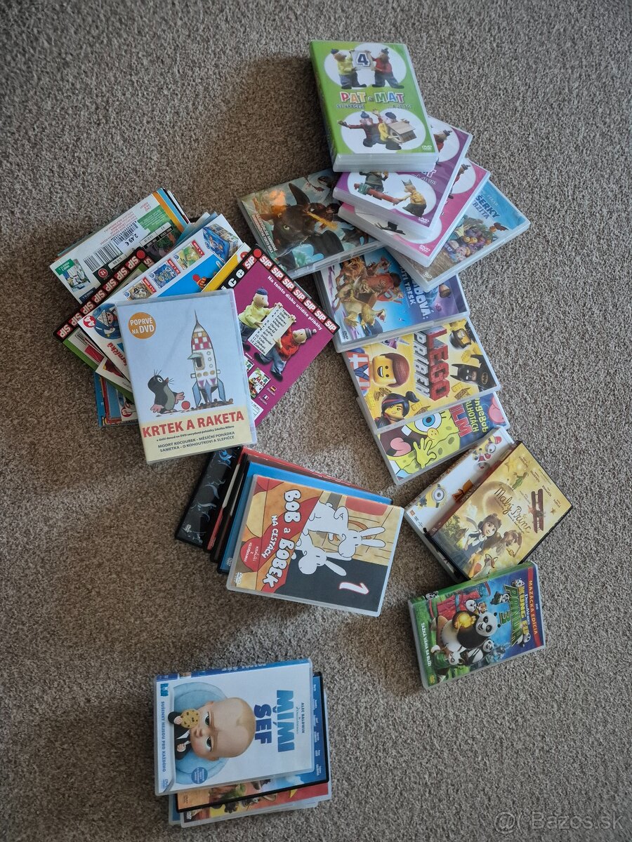DVD detské rozprávky