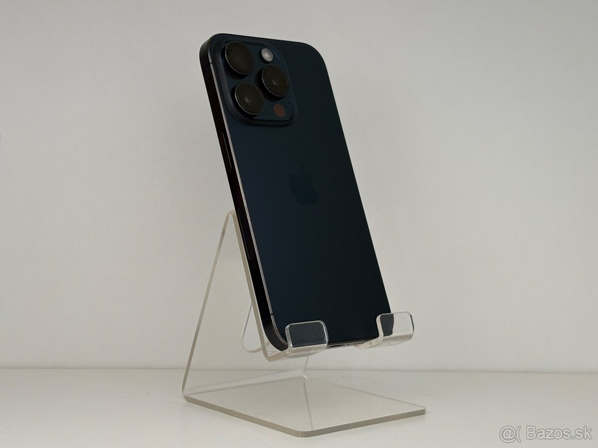 iPhone 15 Pro 128GB Blue Titanium – ZÁRUKA