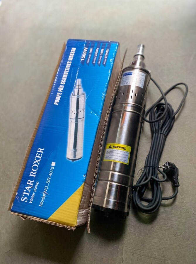 Ponorne hlbinne čerpadlo do studne 1500w