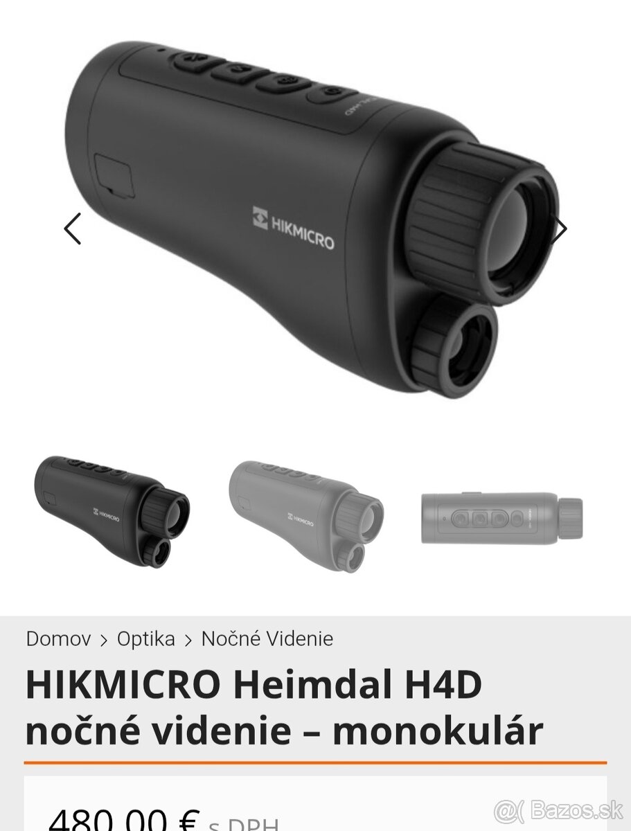 Nočné videnie Hikmicro HD
