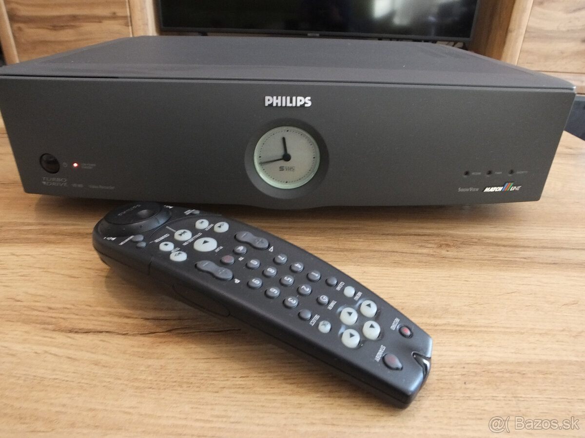 Philips VR969 S-VHS Videorec. + dialkové Znova v ponuke