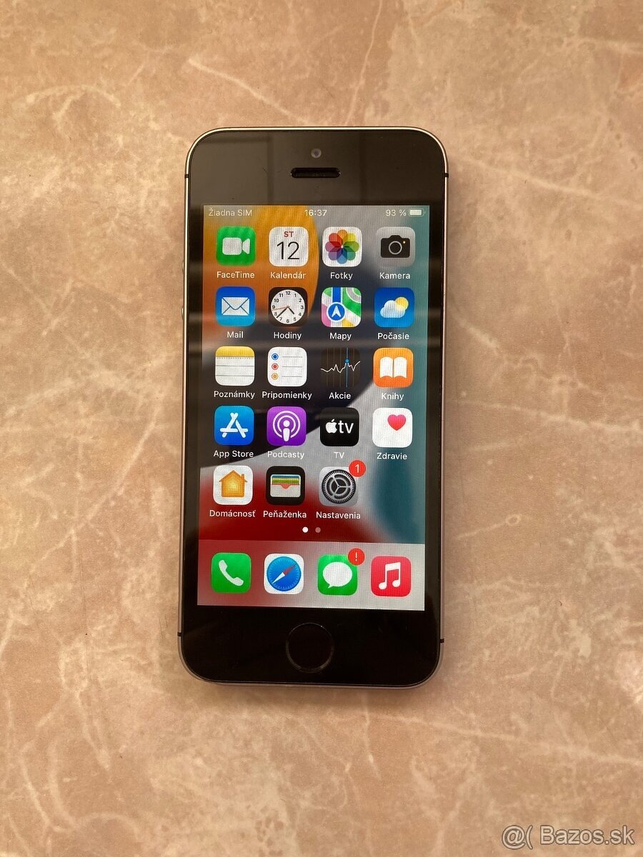 iPhone SE 1.gen 2016 / 32GB Space Gray Super stav
