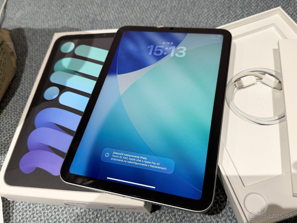Apple Ipad Mini A17 Pro 128Gb - záruka, Tip top stav