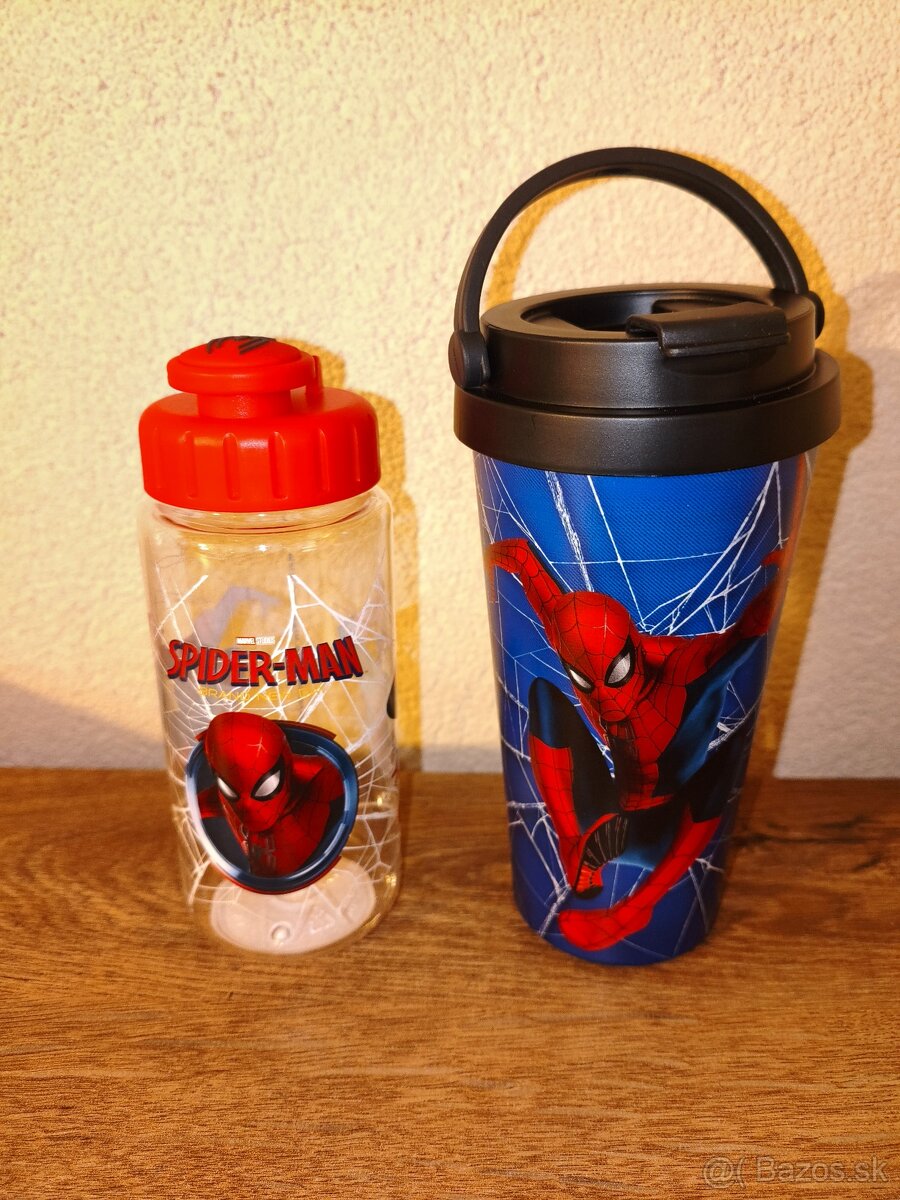Hrnček a fľaša Spiderman