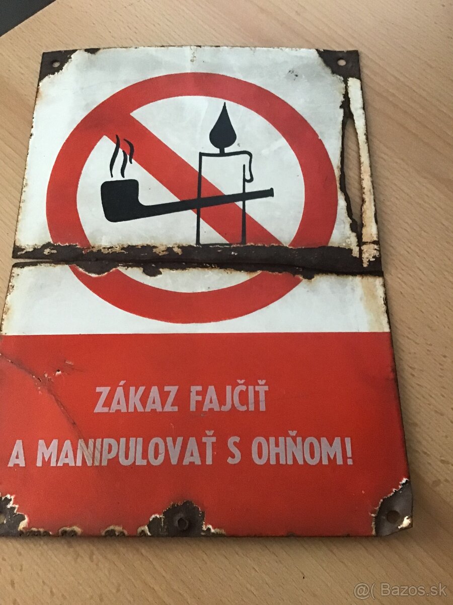SMALTOVANá TABULA HORší STAV