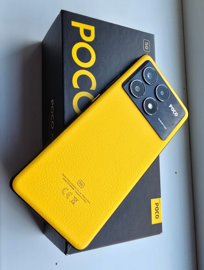 Poco X6 pro 5G 512gb/12gb yellow NOVÝ