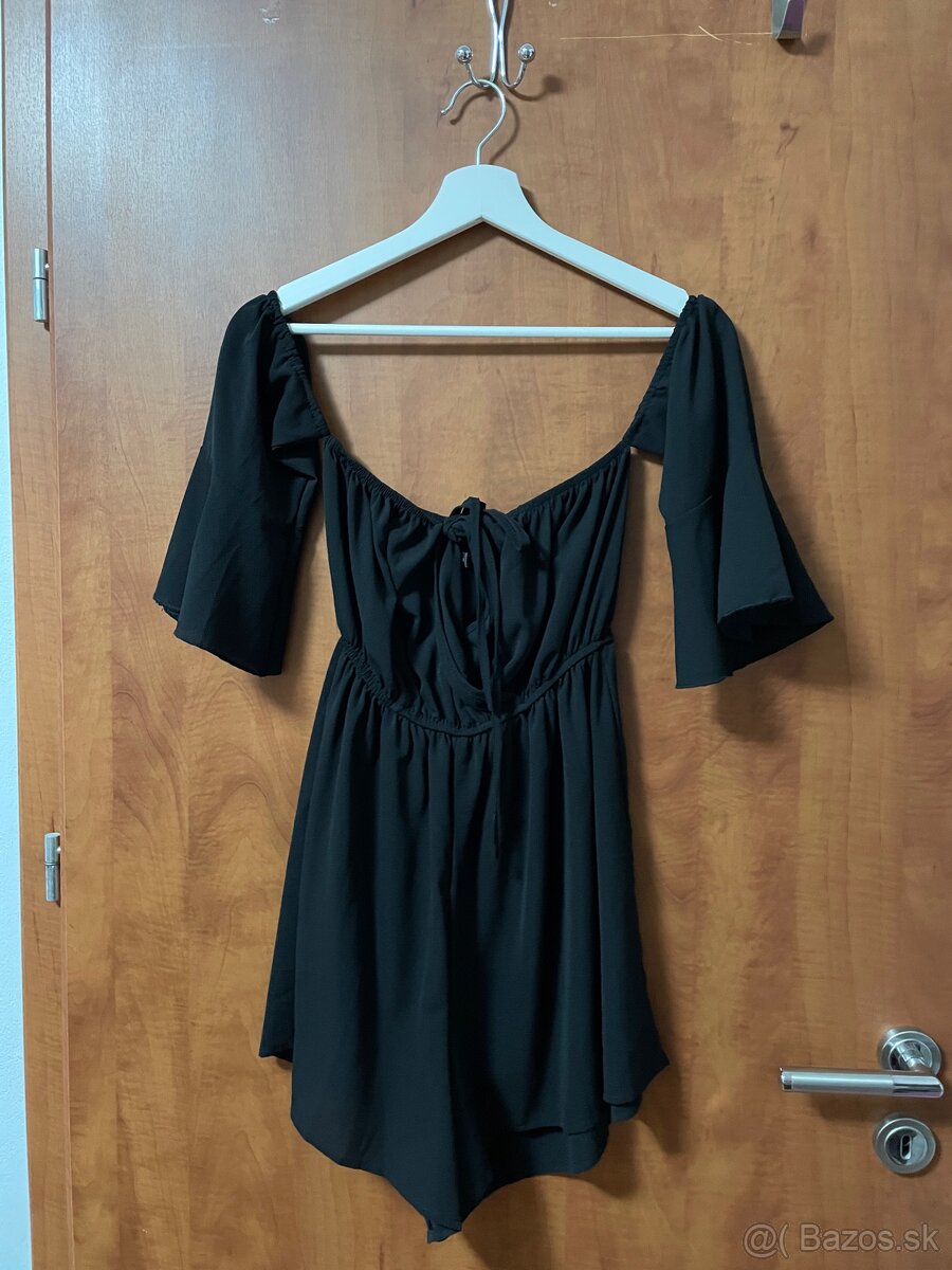 Mini overal čierny