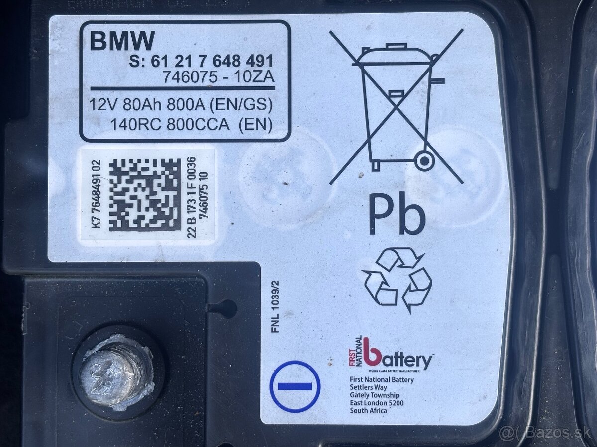 Predám baterku originál BMW