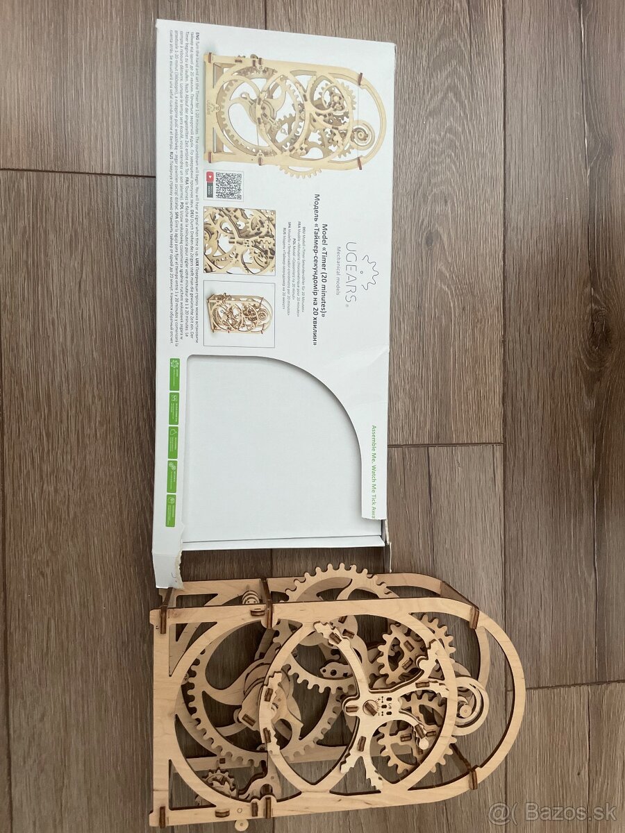 Ugears 20 Minutes Timer mechanical model kit