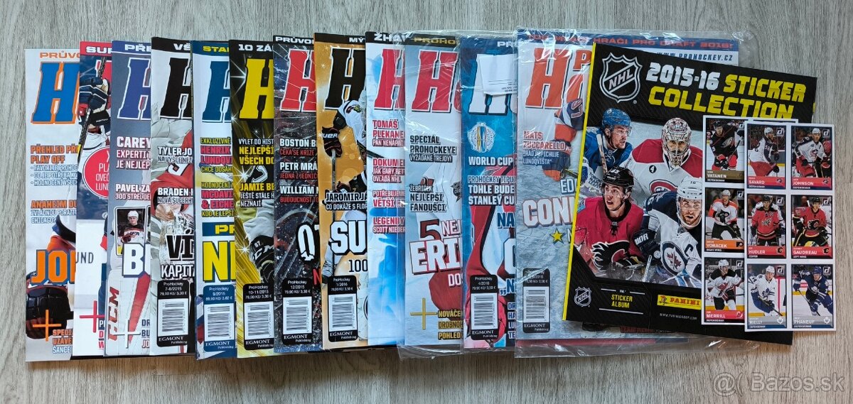 12 čísel časopisu ProHockey 2015-2016