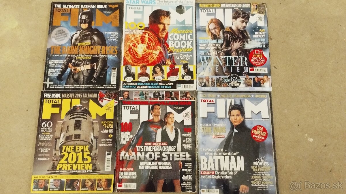 Filmové časopisy Empire a Total film